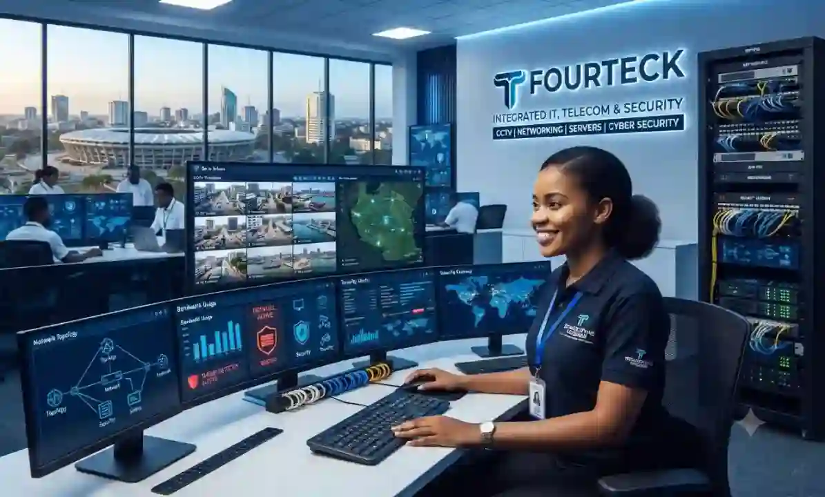 CCTV Surveillance Systems in Tanzania – Fourteck Tanzania business technology solution