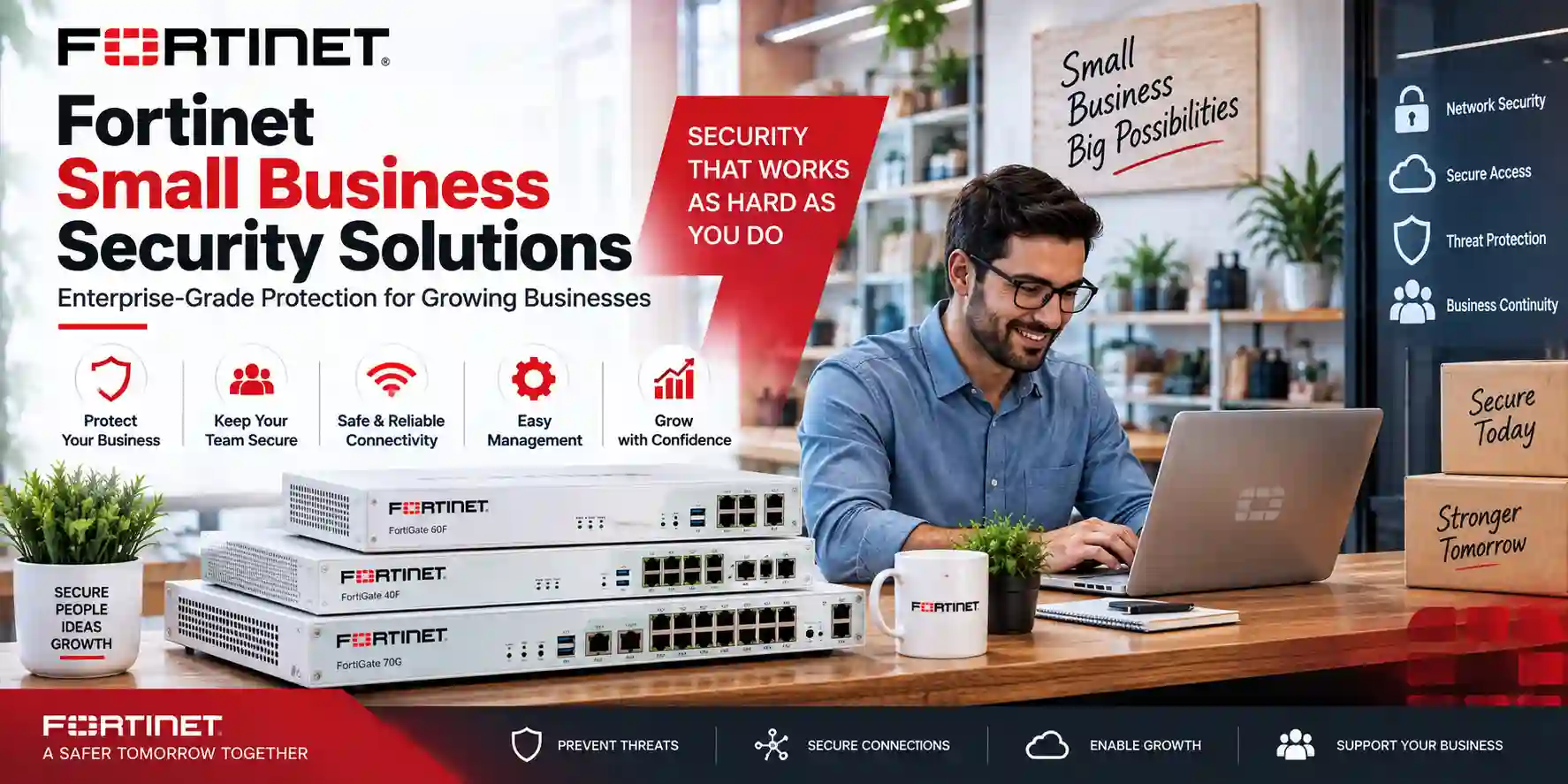FortiGate firewall options for small business security