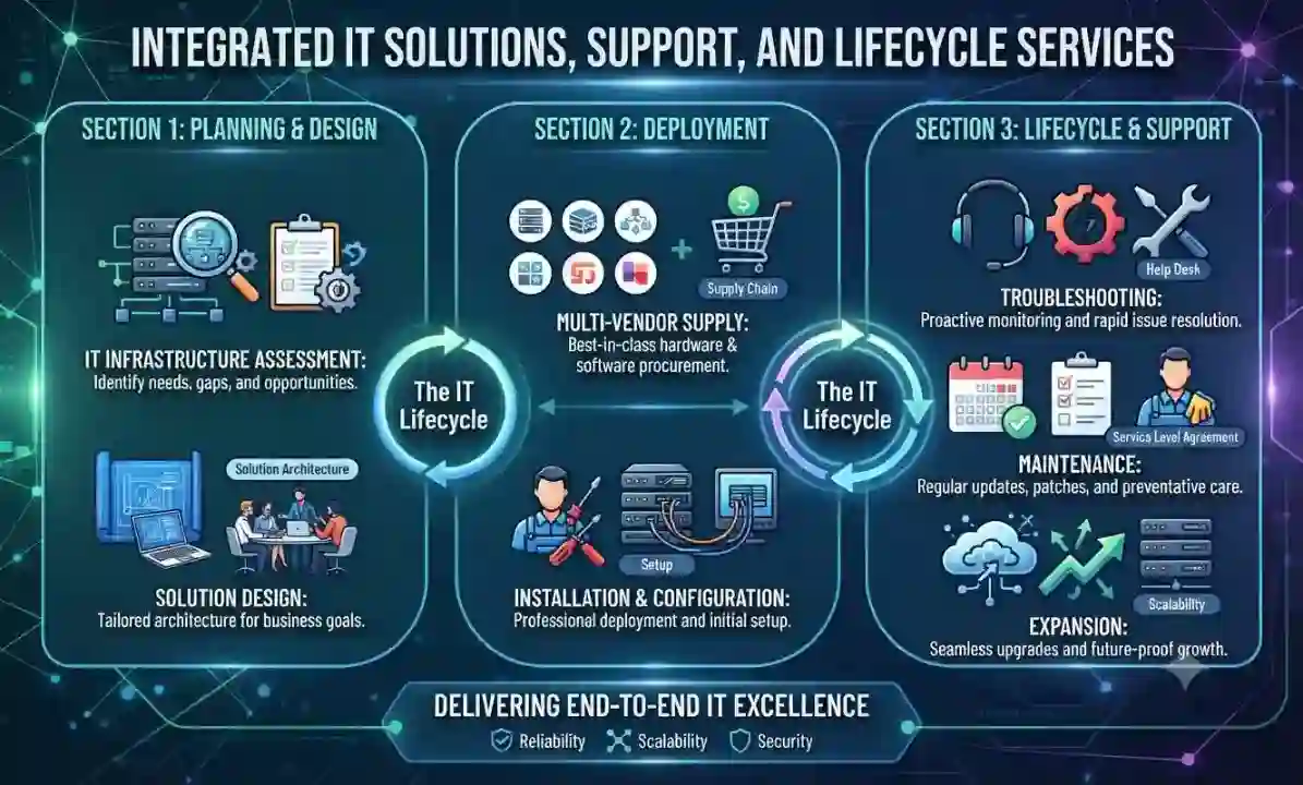 Integrated IT Solutions, Support and Lifecycle Services – Fourteck Tanzania business technology solution